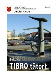 föp tibro Utlåtande - Tibro kommun