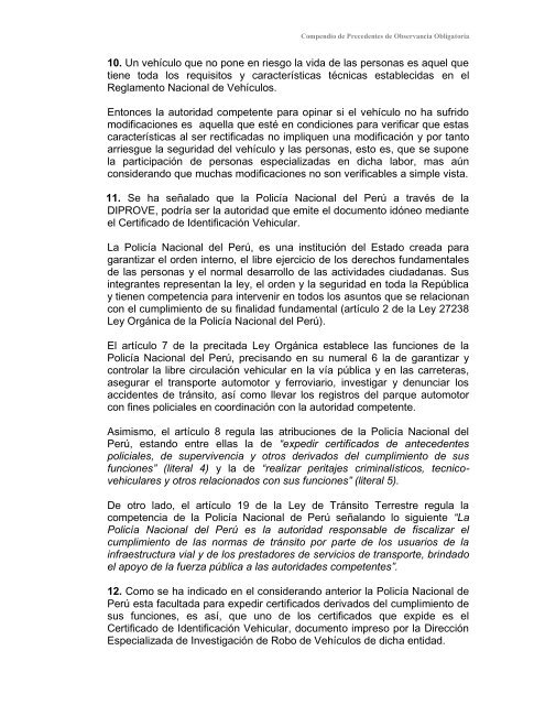 Compendio de Precedentes de Observancia Obligatoria - Sunarp