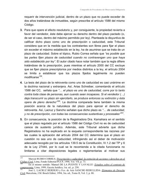 Compendio de Precedentes de Observancia Obligatoria - Sunarp