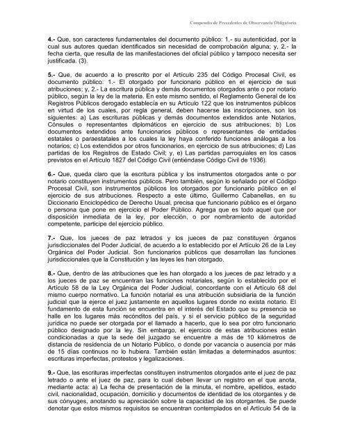 Compendio de Precedentes de Observancia Obligatoria - Sunarp