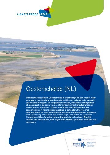Oosterschelde (NL) - Nieuwsbrief Climate Proof Areas