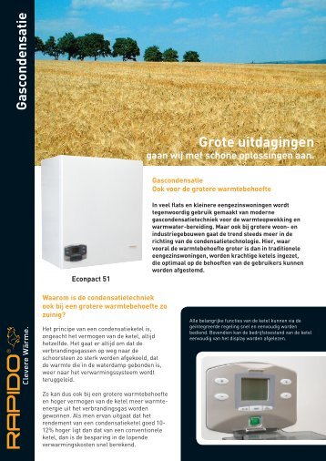 Grote uitdagingen - RAPIDO Wärmetechnik GmbH