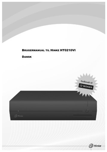 HT0210Vi Hinke DVB-T modtager - Hinke Electronic GmbH
