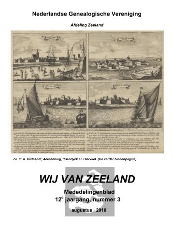 nr 3 - NGV Afdeling Zeeland - Nederlandse Genealogische Vereniging