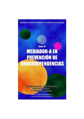 Curso Mediador prevencion en Drogodependencias