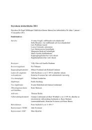 Styrelsens årsberättelse 2011 - Segel Sällskapet Gäddviken