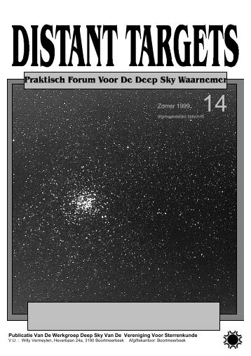 Zomer 1999 - Werkgroep Deepsky