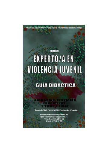 Curso Experto Violencia Juvenil. Guia Didactica