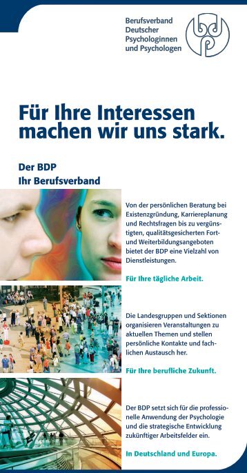 Der BDP stellt sich vor