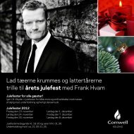 For at se årets julebrochure - tryk her - Comwell Kolding