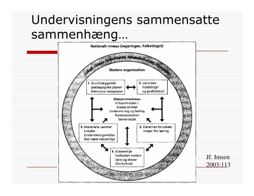 Et er teori - noget andet er praksis