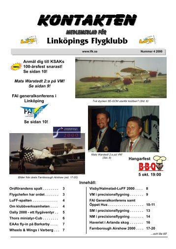 4 2000 - Linköpings flygklubb