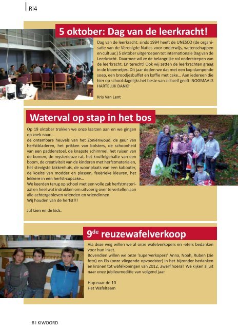 Kiwoord nr 25 - Koninklijk Instituut Woluwe