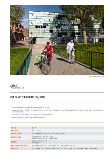 Download Projectfiche (PDF) - Abscis Architecten