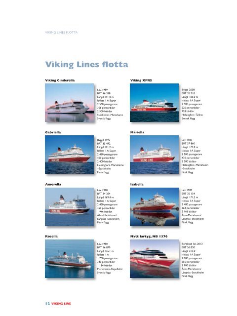 Årsberättelse 2009/2010 Publicerade i 2011-03-17PDF - Viking Line