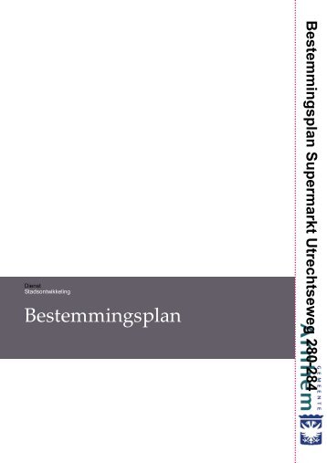 Bestemmingsplan - Gemeente Arnhem