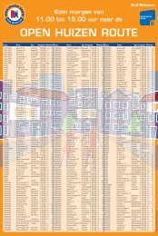 OPEN HUIZEN ROUTE