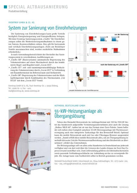 IKZ Haustechnik - Ausgabe 15/16