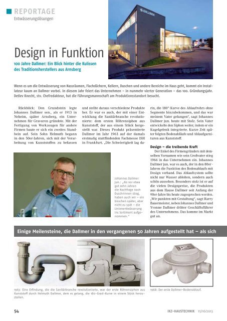 IKZ Haustechnik - Ausgabe 15/16