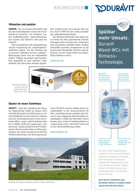 IKZ Haustechnik - Ausgabe 15/16