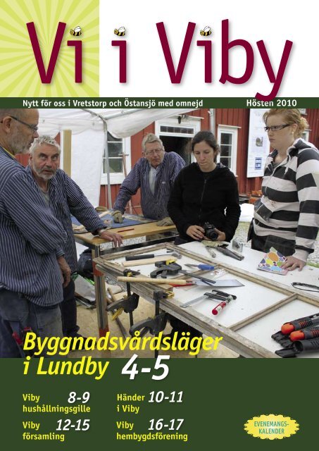 Byggnadsvårdsläger i Lundby 4-5 - Viby församling