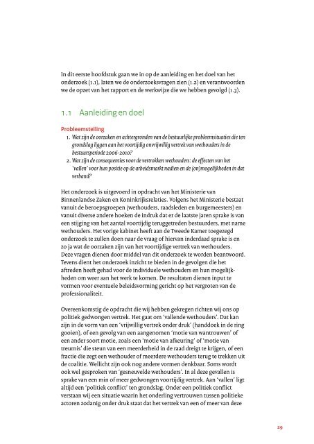 'De vallende wethouder' (2011,pdf) - Harrie Aardema