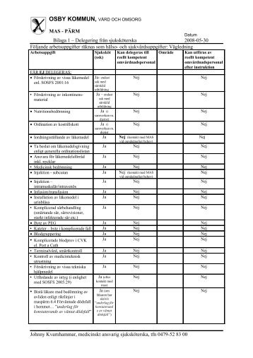 Bilaga 1 - Vägledning delegering ssk - Osby Kommun