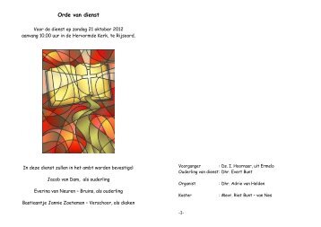 liturgie (pdf) - Hervormde Gemeente Rijsoord