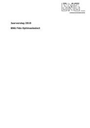 Jaarverslag 2010 - BNG Vermogensbeheer