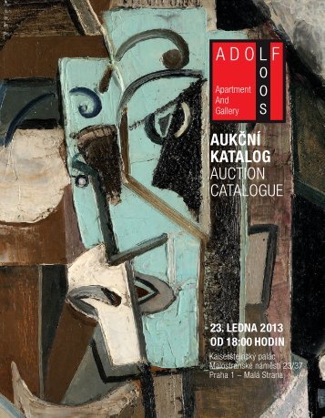 AUKČNÍ KATALOG AUCTION CATALOGUE - Loos