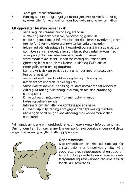 2012 nr1.pdf - Raseklubben For Portugisisk Vannhund