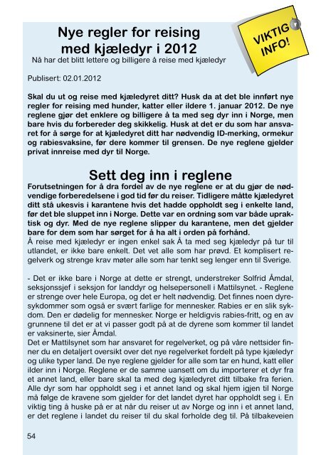 2012 nr1.pdf - Raseklubben For Portugisisk Vannhund