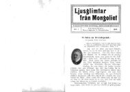Ljusglimtar från Mongoliet 1930 avd 1