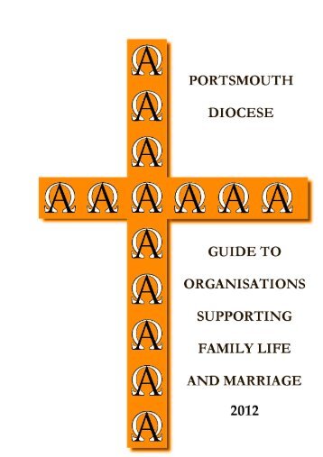 Portsmouth Diocese Guide to Organisations Supporting Family Life
