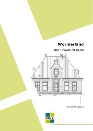 1. Inleiding - Gemeente Wormerland