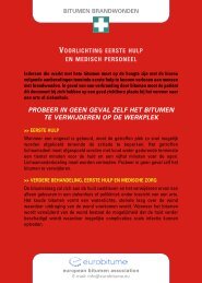 Bitumen brandwonden - Eurobitume