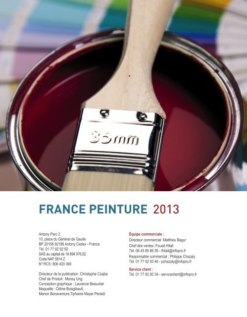 Le Guide France Peinture 2013