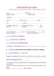 Telechargez Le Contrat De Reservation Mobil Home Camping Les Telechargez Le Contrat De Reservation Mobil Home Camping Les