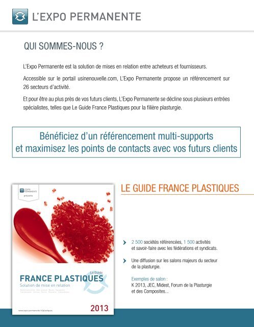 Le Guide France Plastiques 2013