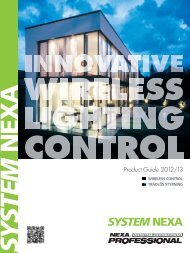 Innovative Wireless Lightning Control - Nexa
