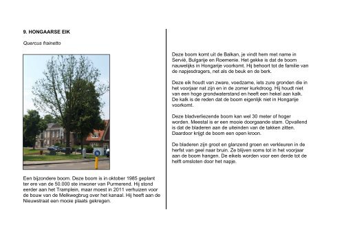 Bomenroute 2012.pdf - Gemeente Purmerend