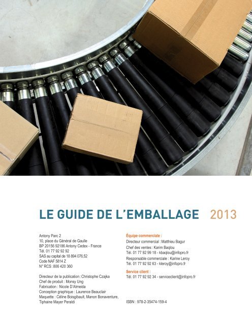 Le Guide de l'Emballage 2013
