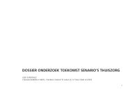 dossier onderzoek toekomst senario's thuiszorg - User experience ...