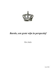Barolo, een grote wijn in perspectief door Ron Andes - Magister Vini