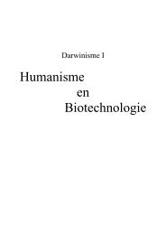 Humanisme en Biotechnologie - Filosofie.info