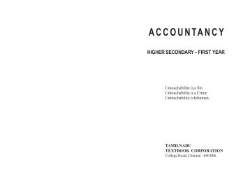 ACCOUNTANCY - World Colleges Information