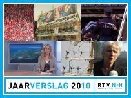 JAARVERSLAG 2010 - RTV Noord-Holland - Roos