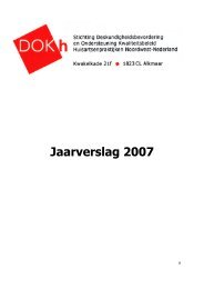 Jaarverslag 2007 - DOKh