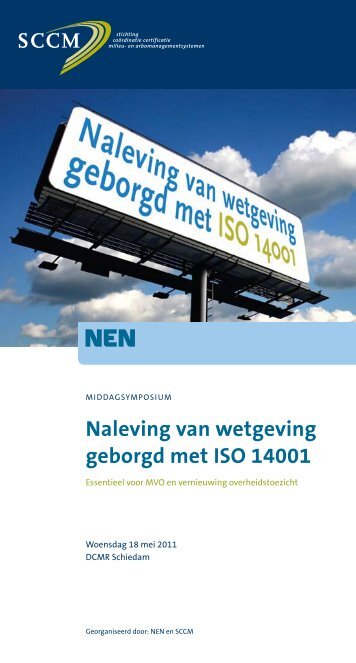 Naleving van wetgeving geborgd met ISO 14001 - Bureau Veritas