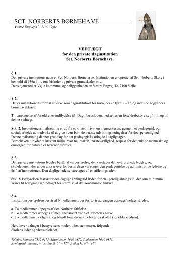 Vejle den 20 - Sct. Norberts Skole